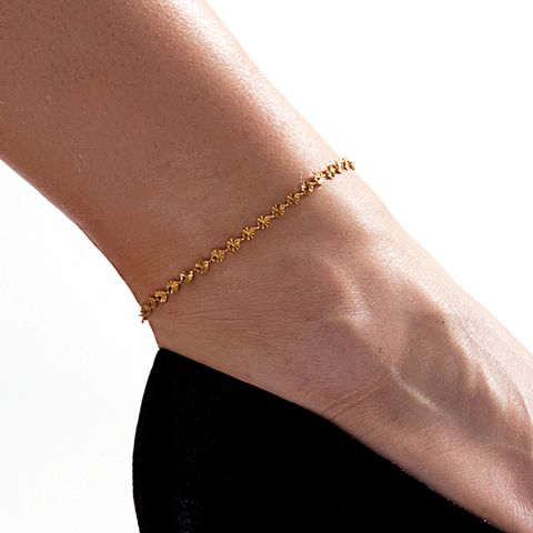 Simple Style Geometric 201 Stainless Steel 18K Gold Plated