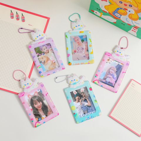 Cute Cat Three-inch Polaroid Photo Card Small Card Storage Pendant10.4*7.6cm