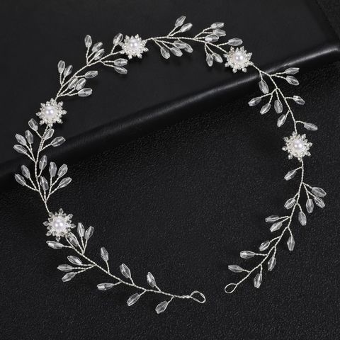 Leaf Branches Crystal Headband Wedding Dress Accessories
