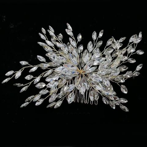 Fashion Inlaid Diamond Fashion Flower Bridal Hairpin