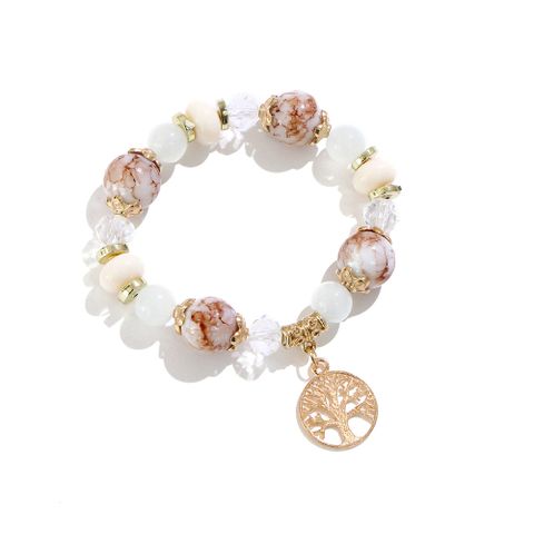 Fashion Tree Of Life Bracelet Retro Acrylic Bracelet