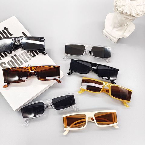 Square Small Frame Glasses New Fashion Uv Protection Woman Sunglasses
