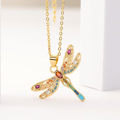 Ethnic Style Insect Copper Necklace In Bulk