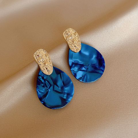 Fashion Water Droplets Arylic No Inlaid Earrings