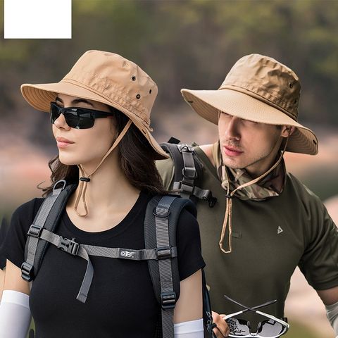 New Outdoor Folding Hats Women's Summer Quick-drying Fisherman Hat