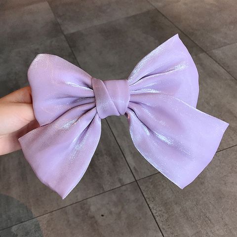 French Pearl Satin Bow  Hairpin Wholesale