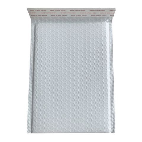 White Composite Pearlescent Film Thickened Bubble Bag Cloth Bag