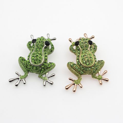 Fashion Creative Cartoon Corsage Geometric Wild Frog Alloy Brooch