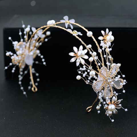 Retro Bridal Headwear Wedding Flower Headband Hair Accessories