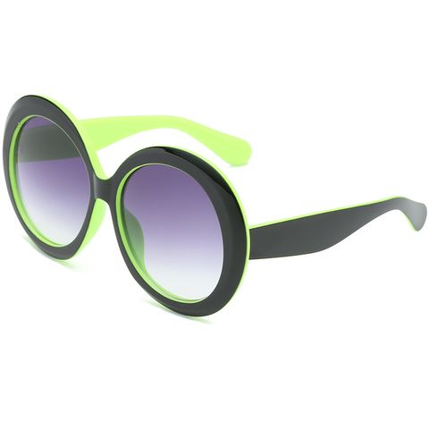 New Oversized Retro Round Ladies Sunglasses Men's Glasses Wholesale