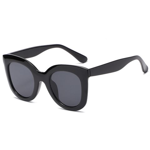 New Round Cat Eye Big Frame Geometric Sunglasses Wholesale
