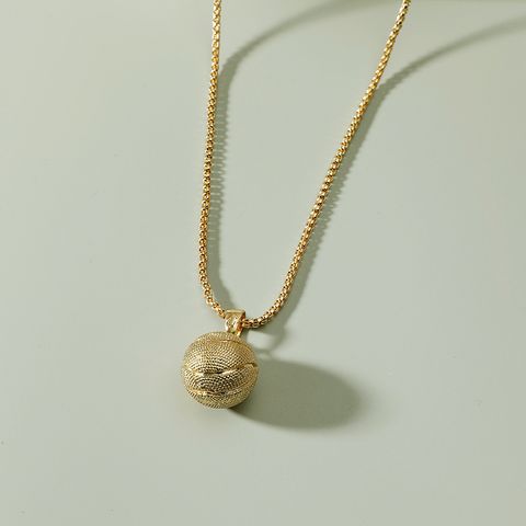 Fashion Jewelry Basketball Necklace