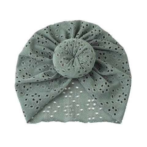 Cute Children's Hat Solid Color Baby Breathable Lace Hat