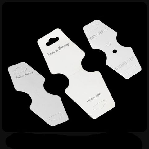 Fabrik Großhandel Spot Schmuck Verpackung Karte Papier Koreanische Schmuck Karte Neue Titan Stahl Halskette Armband Klapp Karte