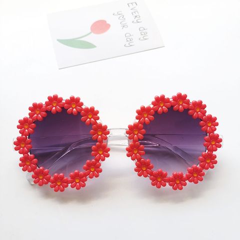 Estilo Simple Flor Uv400 Gafas De Sol Para Niños