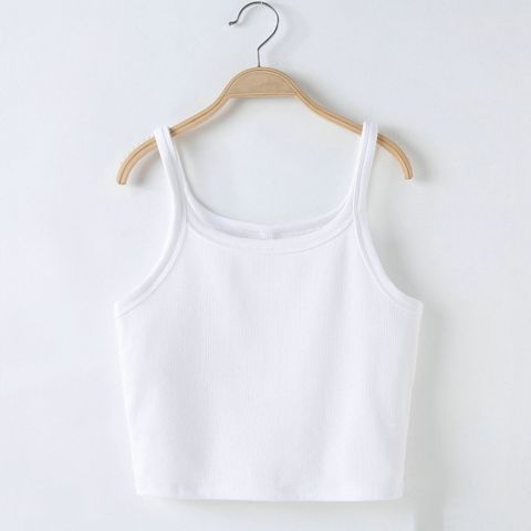 Women's Tank Tops Fashion Solid Color