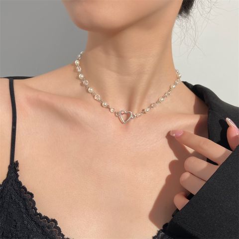 Fashion Heart Alloy Women's Bracelets Necklace