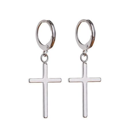 New Fashion Simple Solid Color Cross Ear Clip