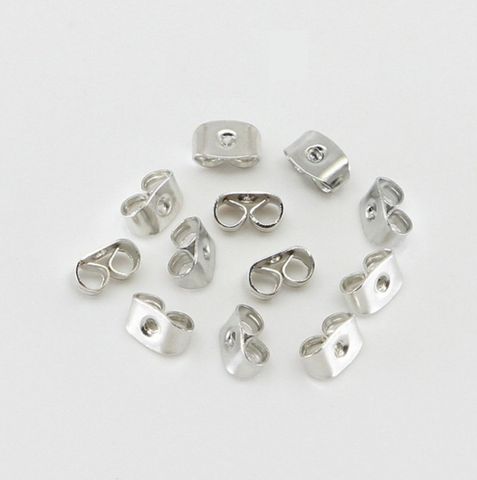 1 Set Metal No Inlaid Earplug Simple Style