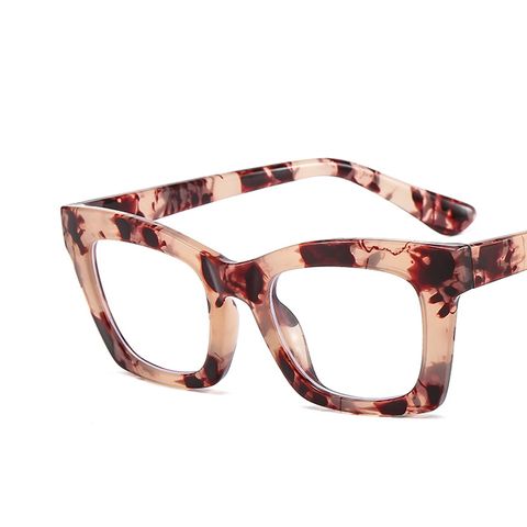 Women's Fashion Solid Color Square Glasses