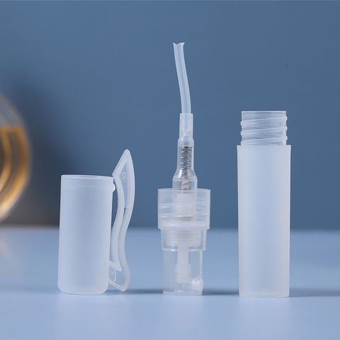 Simple Transparent Portable Fragrance Dispensing Tube Spray Bottle