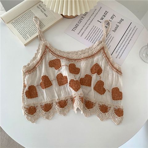 Vacation Geometric Blending Embroidery Vest