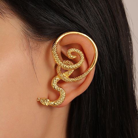 Streetwear Snake Alloy Plating Ear Clips