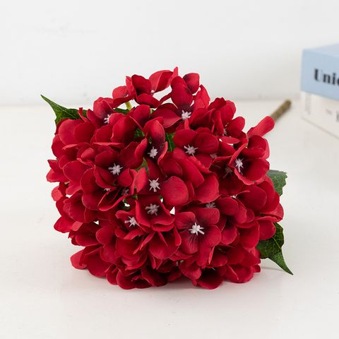 Simulation Bouquet Hydrangea Wedding Fake Flower