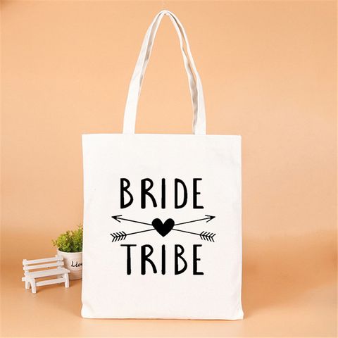 Letter Linen Party Gift Bags