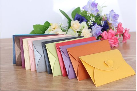 Fashion Solid Color Paper Card