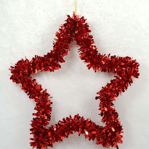 Christmas Star Pet Party Hanging Ornaments