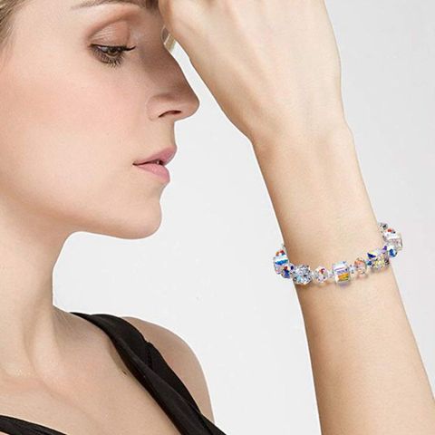 Fashion Geometric Glass Beaded Bracelets