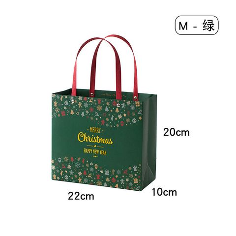 Christmas Letter Paper Party Gift Bags 1 Set