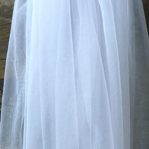 Fashion Simple Headdress With Hair Comb Veil Wedding Short Veil