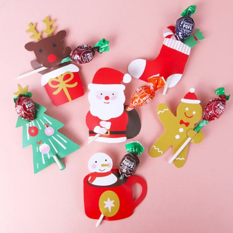 Christmas Cartoon Plant Paper Party Gift Wrapping Supplies