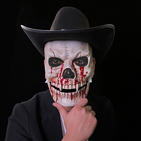 Halloween Skull Plastic Party Costume Props