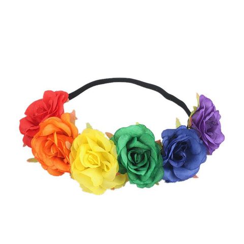 Romantic Flower Cloth Hair Band