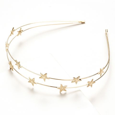 Five-pointed Star  Double-layer Headband