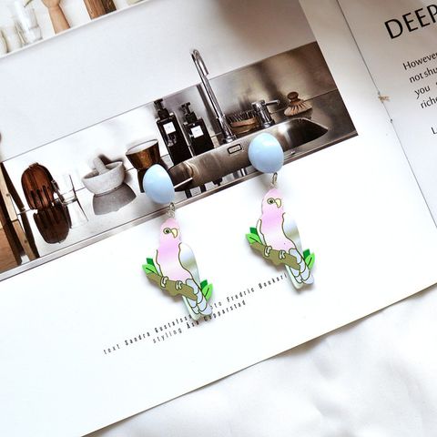 Cute Bird Arylic Earrings