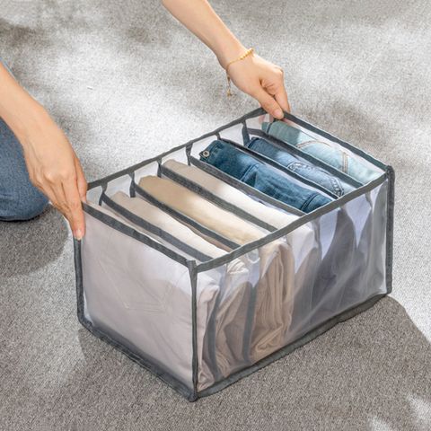 Casual Solid Color Synthetic Fibre Nylon Storage Box