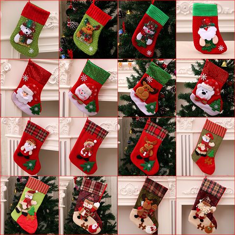 Christmas Snowman Deer Cloth Party Hanging Ornaments