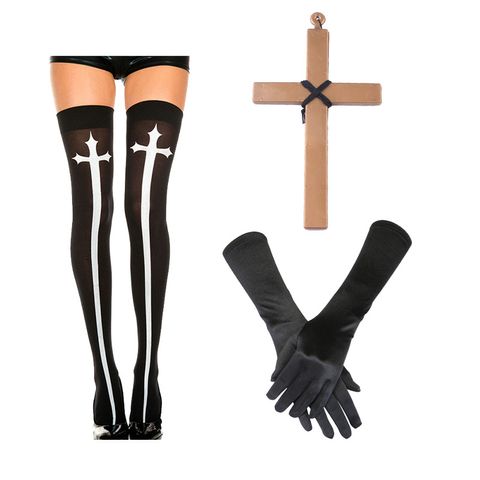 Halloween Cross Cloth Masquerade Party Costume Props