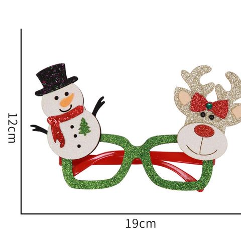 Christmas Christmas Tree Snowman Deer Plastic Party Costume Props