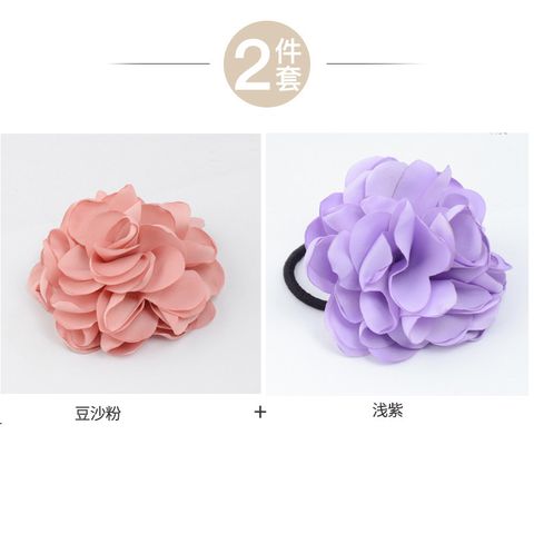 Korean New Fashion Wild Simulation Rose Cheap Scrunchies Wholesale
