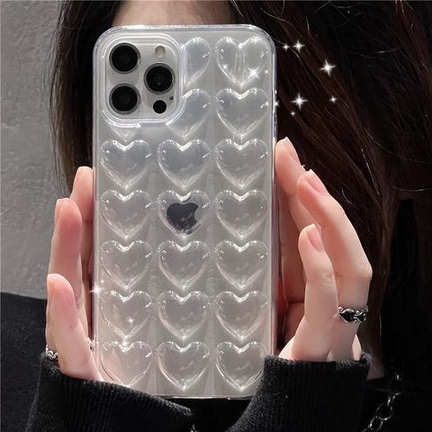 Cute Heart Shape Tpu  Phone Cases