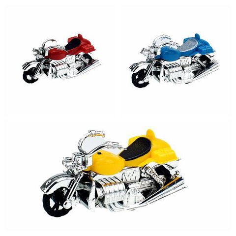 New Color Plated Warrior Harley Motorcycle Model Toy