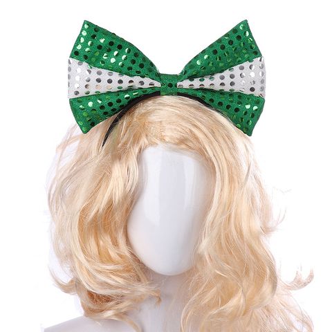 St. Patrick Shamrock Bow Knot Cloth Party Costume Props