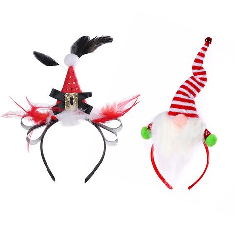 Christmas Christmas Hat Feather Plastic Party Costume Props