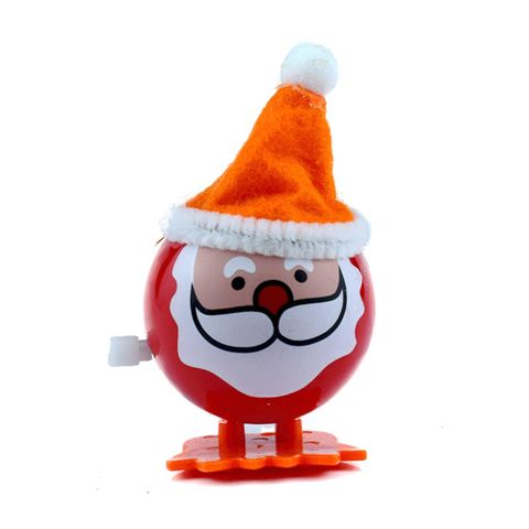 Cute Children's Plastic Clockwork Shaking Head Christmas Toy