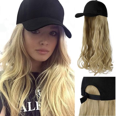 Women's Casual Beige Casual High Temperature Wire Long Curly Hair Wigs
